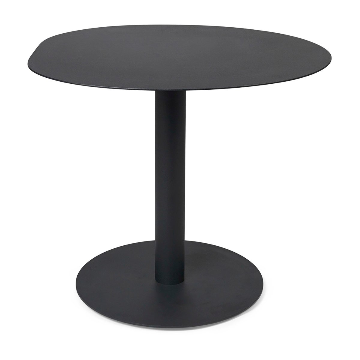 Ferm Living Pond dining table o88x72 cm Black | Scandinavian Design | Garden tables | Black