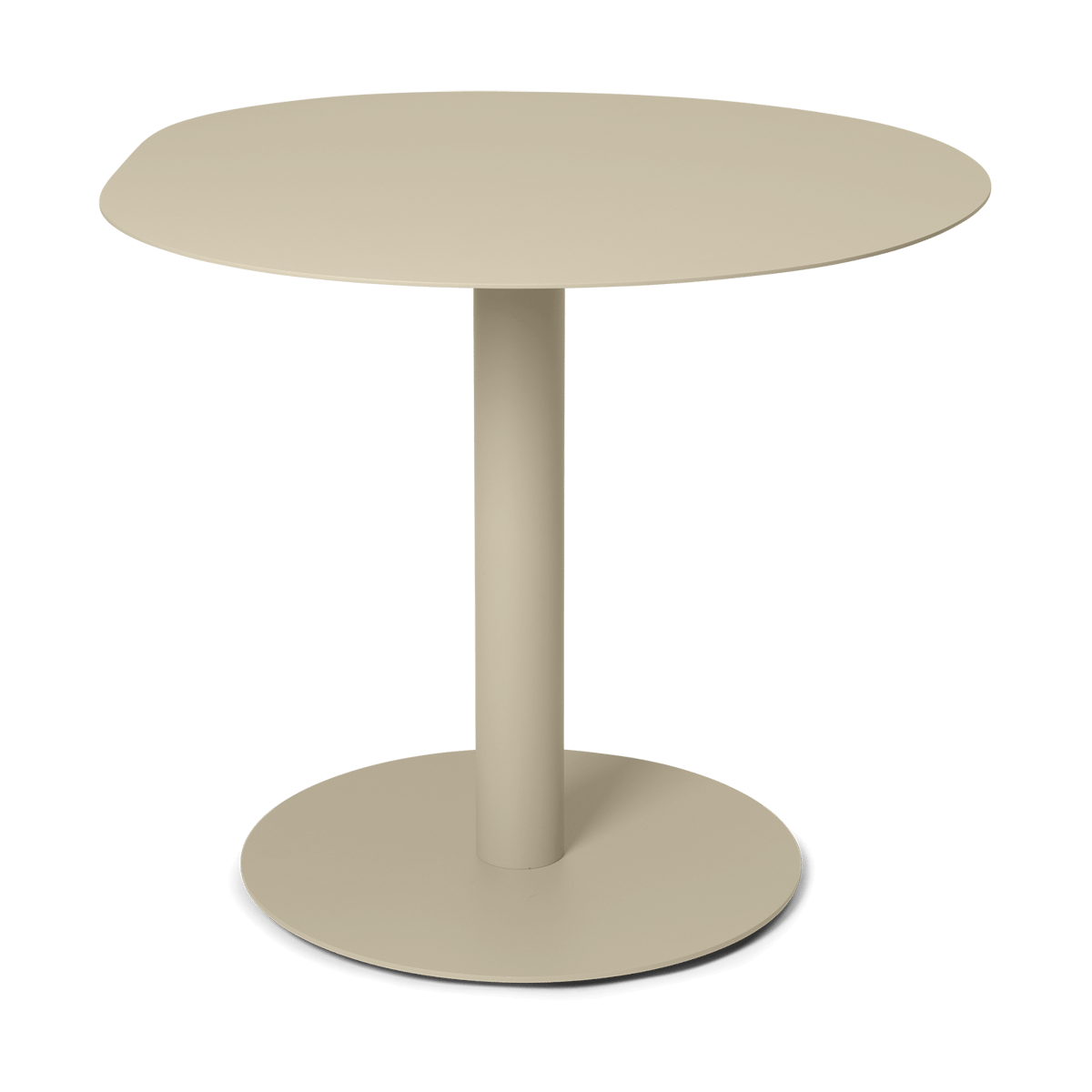 Ferm Living Pond dining table o88x72 cm Cashmere | Scandinavian Design | Garden tables | Beige