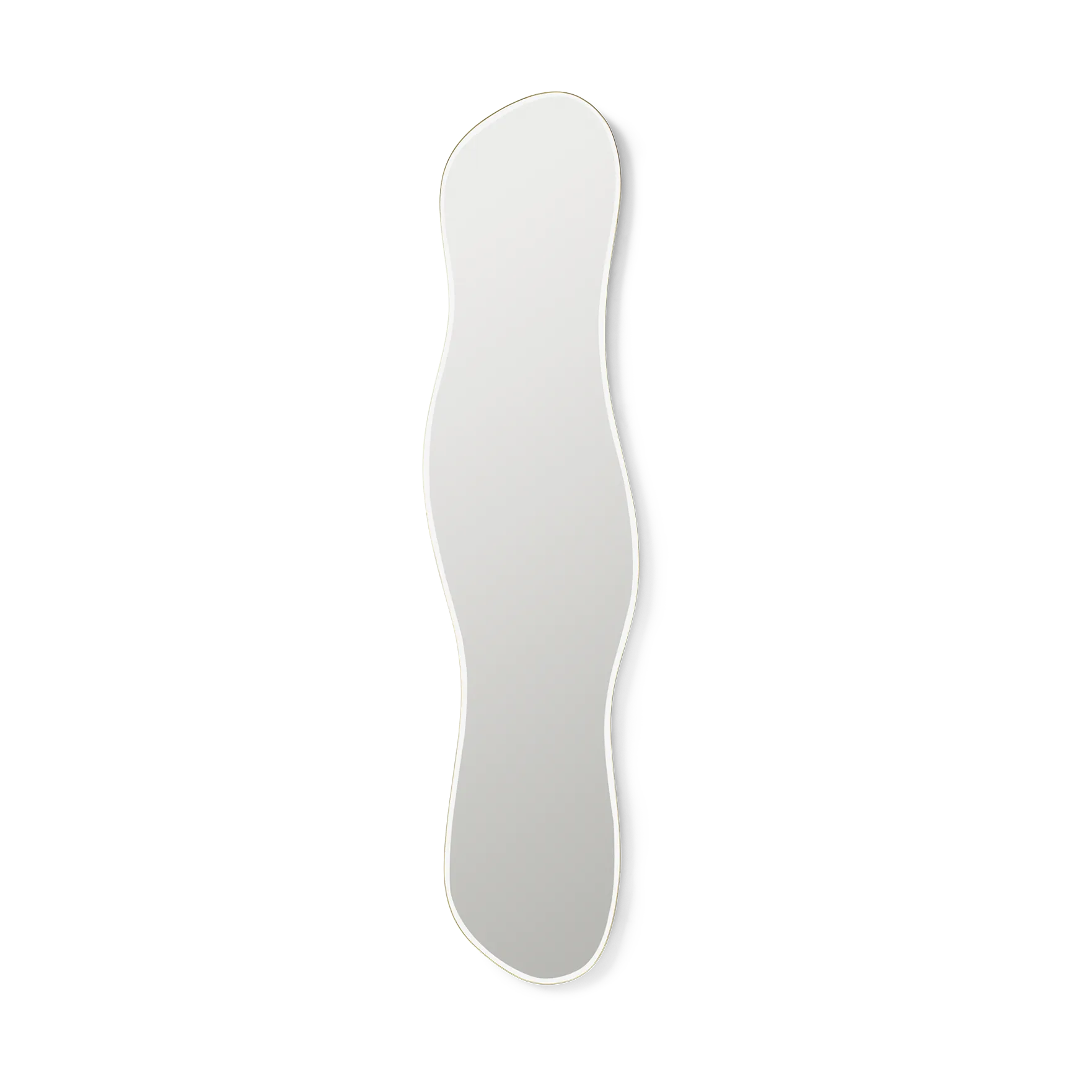 Pond mirror full size, Brass Ferm Living