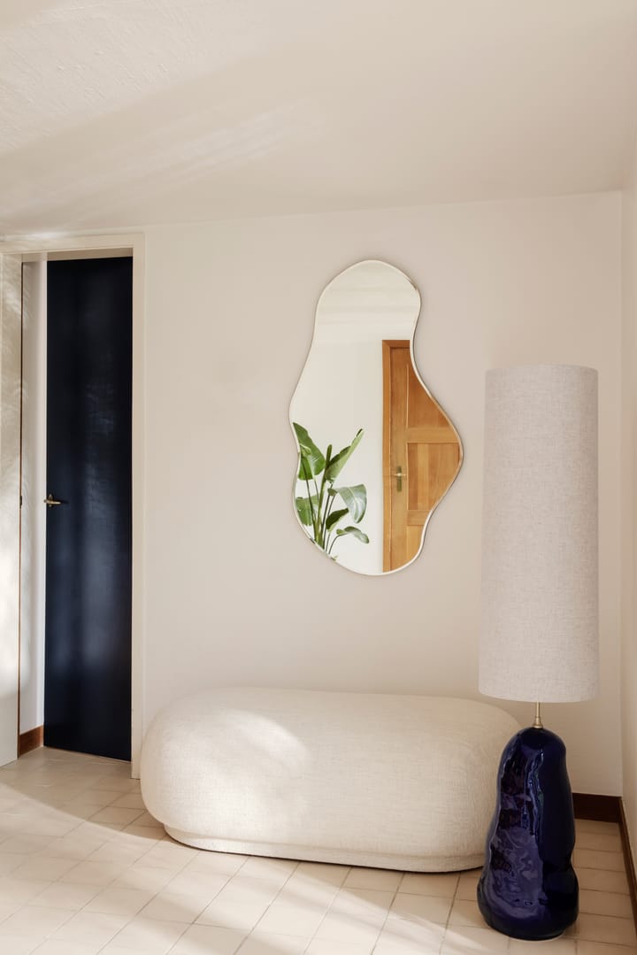 Pond mirror large - Brass - ferm LIVING