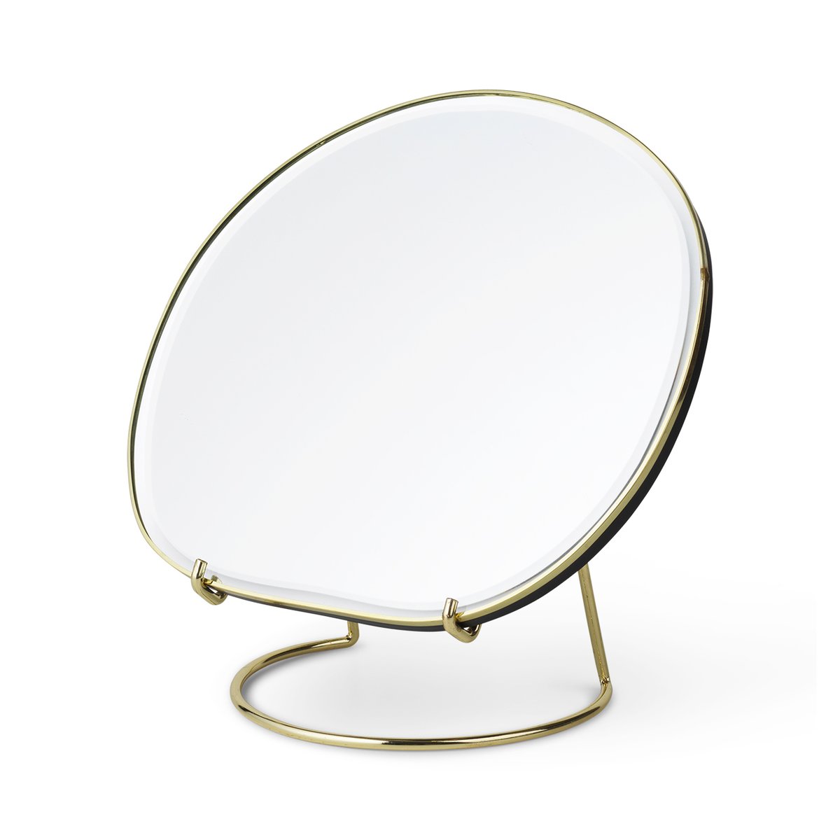 Ferm Living Pond table mirror Bronze | Scandinavian Design | Table mirrors | Gold-coloured