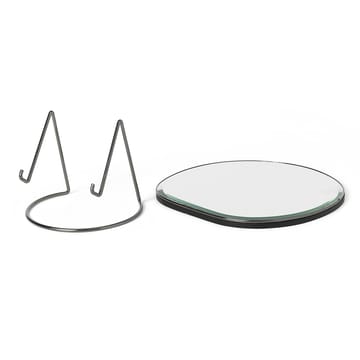 Pond table mirror - Dark chrome - ferm LIVING