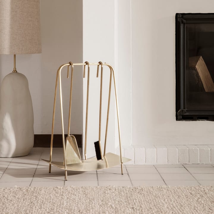 Port fireplace utensils, brass Ferm Living