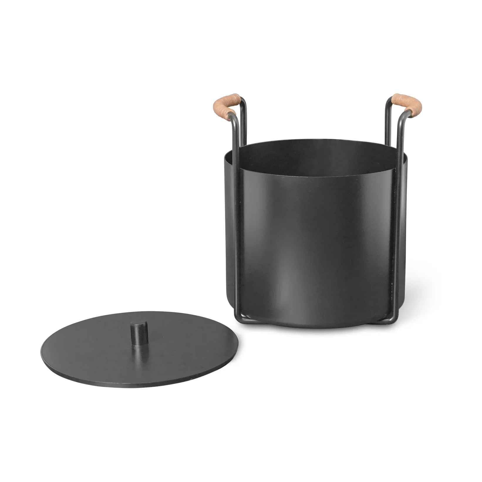Port kindling and ash bucket, Black Ferm Living