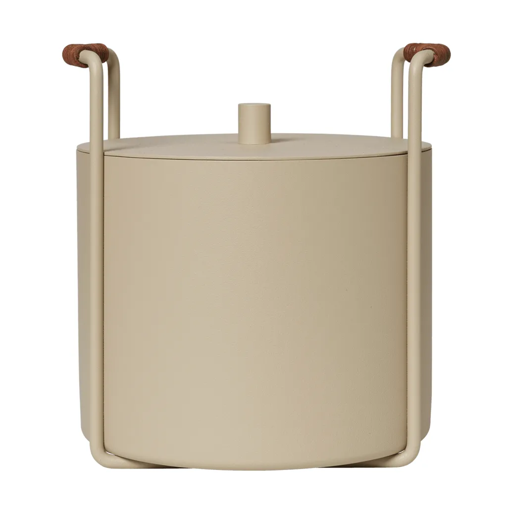Port kindling and ash bucket, Cashmere Ferm Living