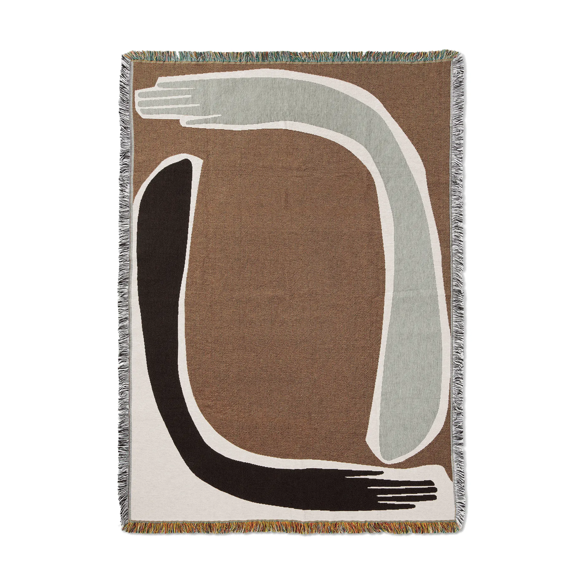 Pose Tapestry throw 120x170 cm, Coffee Ferm Living
