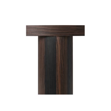 Post Coffee table - Smoked oak, large, lines - ferm LIVING