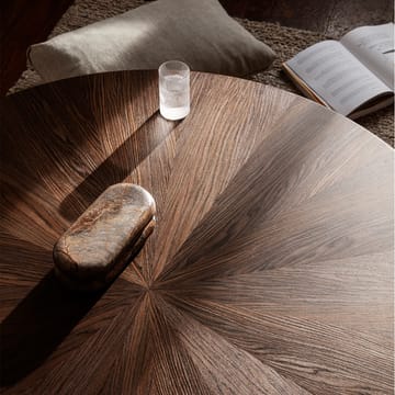Post Coffee table - Smoked oak, large, stars - ferm LIVING