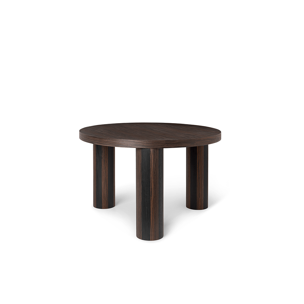 Ferm Living Post Coffee table oak, small, lines | Scandinavian Design | Coffee tables | Beige