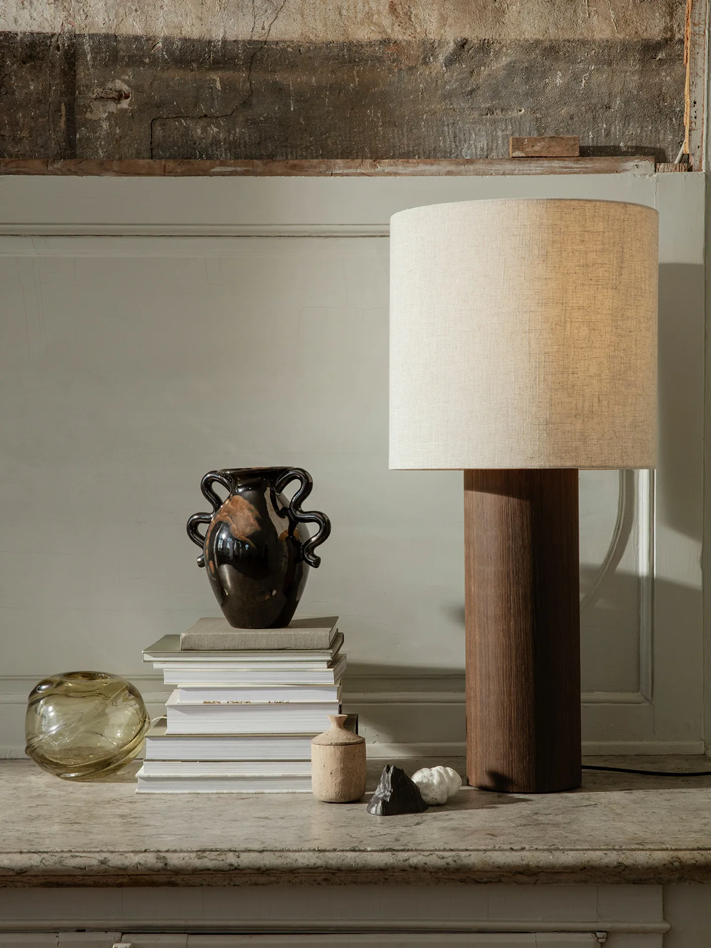 Post floor lamp base 70 cm, Solid Ferm Living
