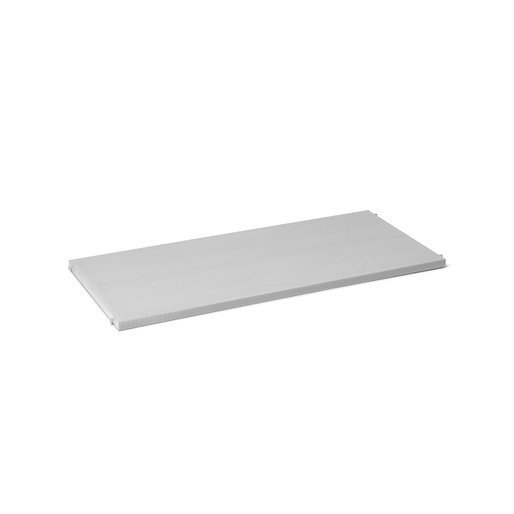 Ferm Living Punctual Perforated shelf 90 cm Light grey