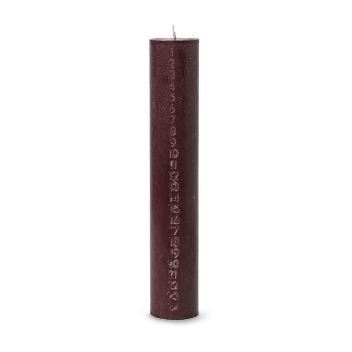 Pure advent candle - burgundy - Ferm LIVING