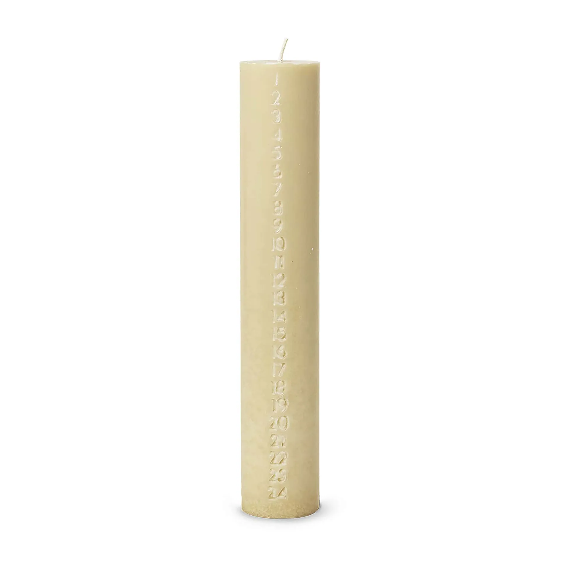 Pure advent candle, pale yellow Ferm Living