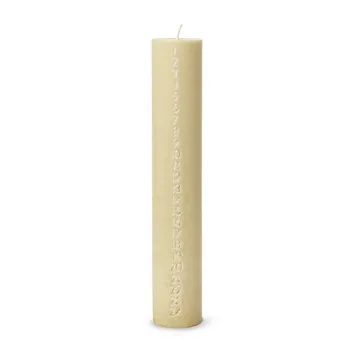 Pure advent candle - pale yellow - Ferm Living