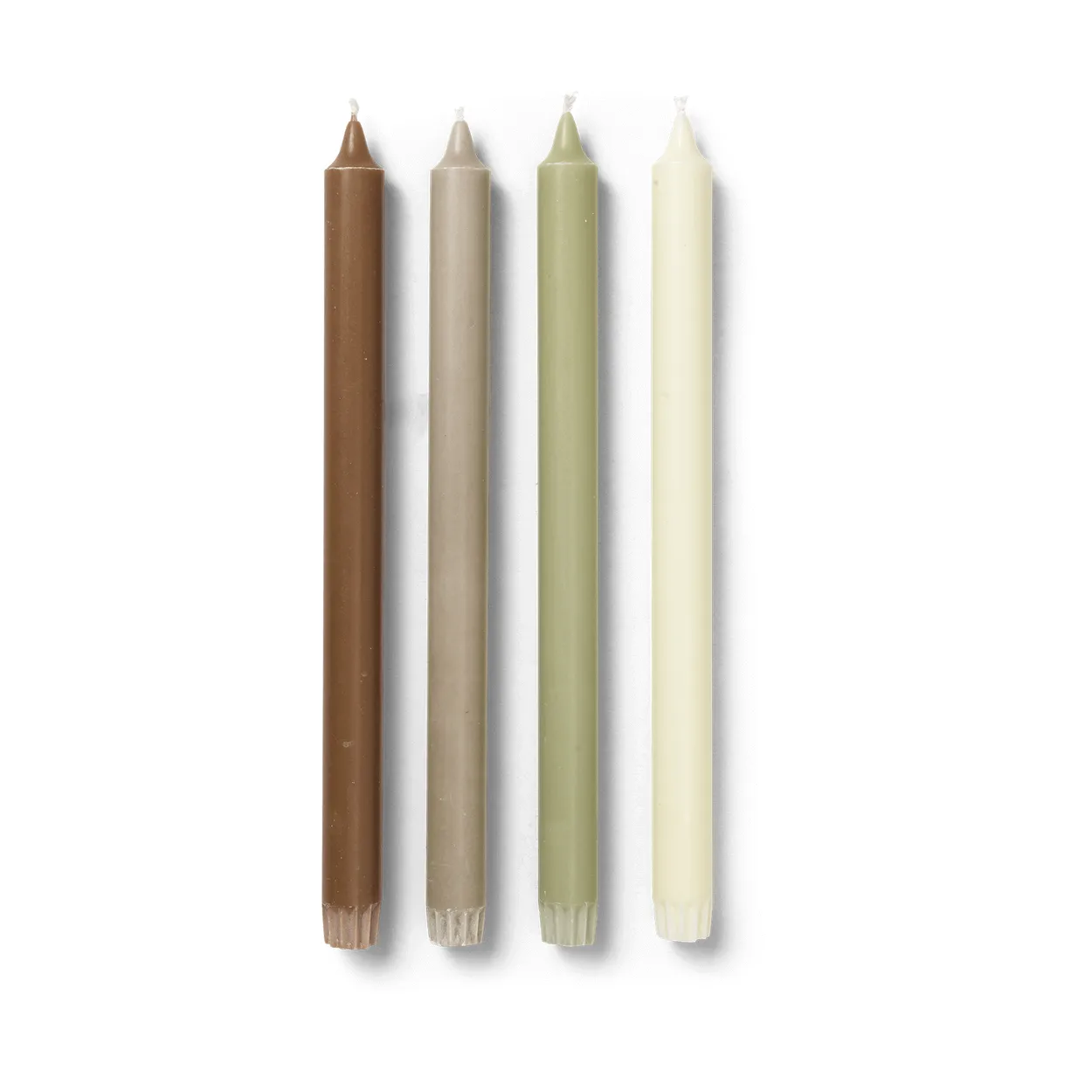 Ferm Living Pure candles 4-pack Botanic blend | Scandinavian Design | Candles | Multi