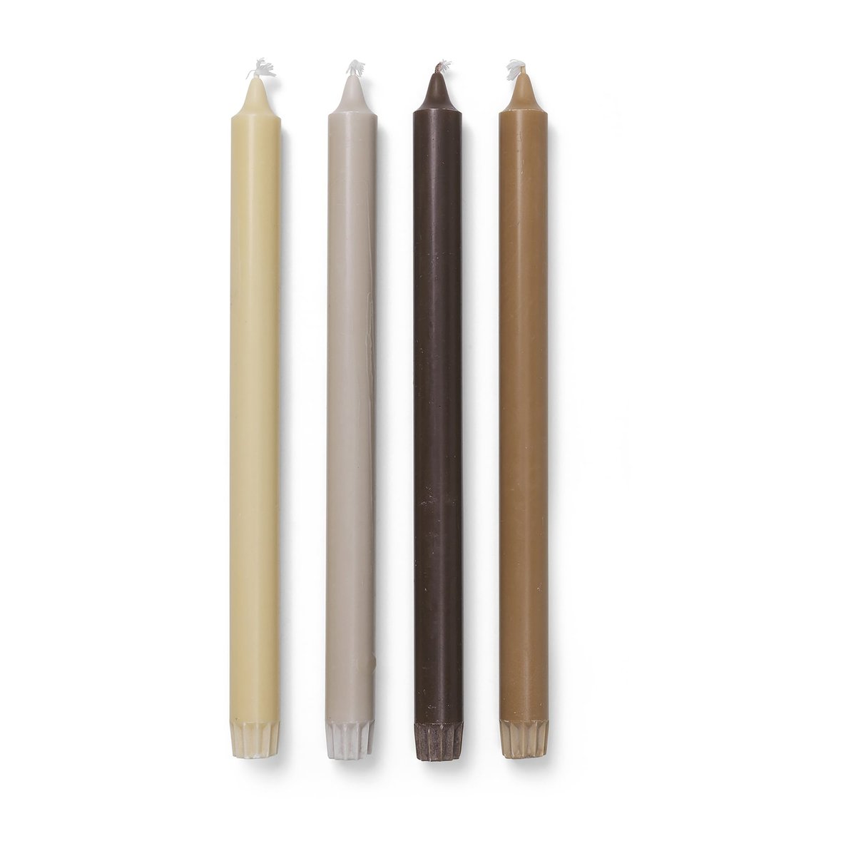 Ferm Living Pure candles 4-pack calm blend | Scandinavian Design | Candles | Multi