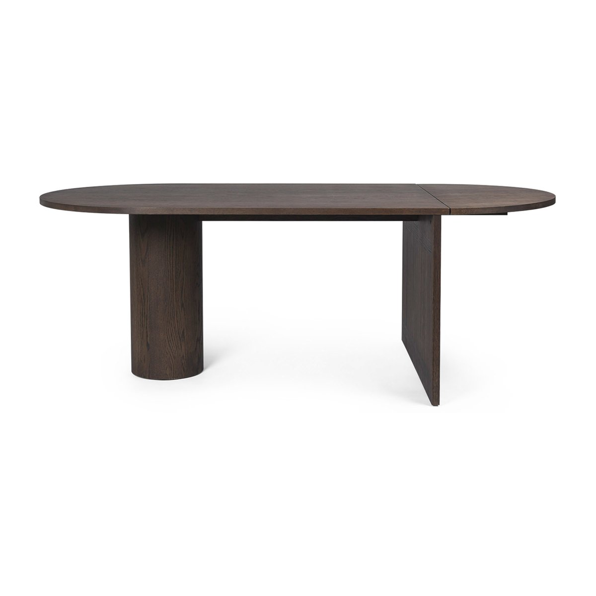 Ferm Living Pylo dining table 210x100x74 cm Dark stained oak