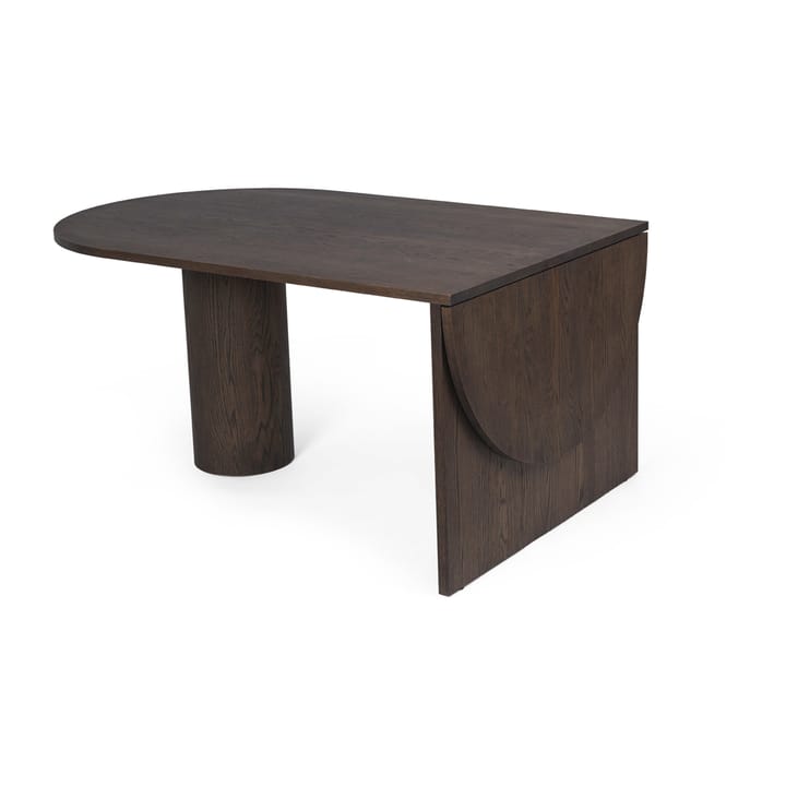 Pylo dining table 210x100x74 cm - Dark stained oak - ferm LIVING