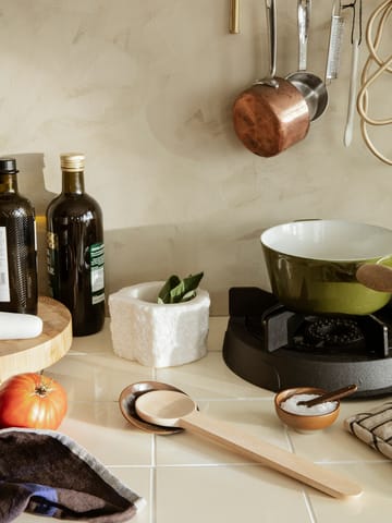 Resting spoon set 2 pieces - Chocolate - Ferm Living