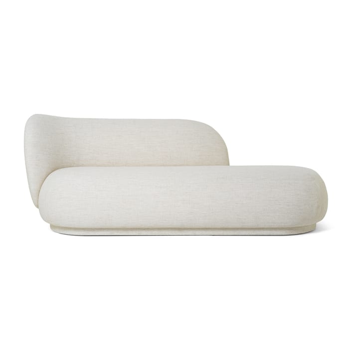 Rico divan bouclé left - Off white - ferm LIVING