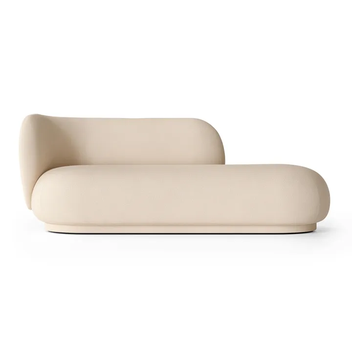 Rico divan chaise left - Brushed off white - Ferm Living