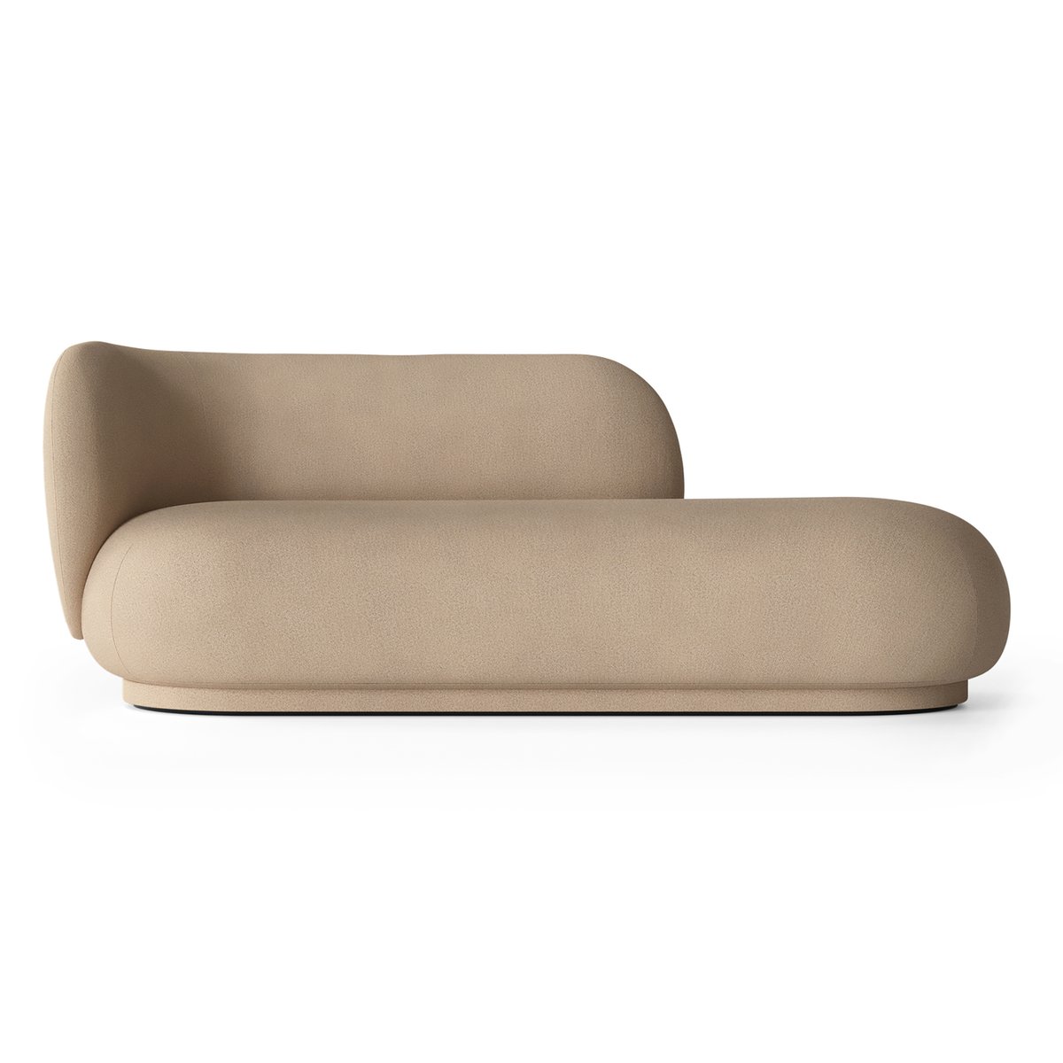Ferm Living Rico divan left Brushed sand | Scandinavian Design | Sofas | Beige