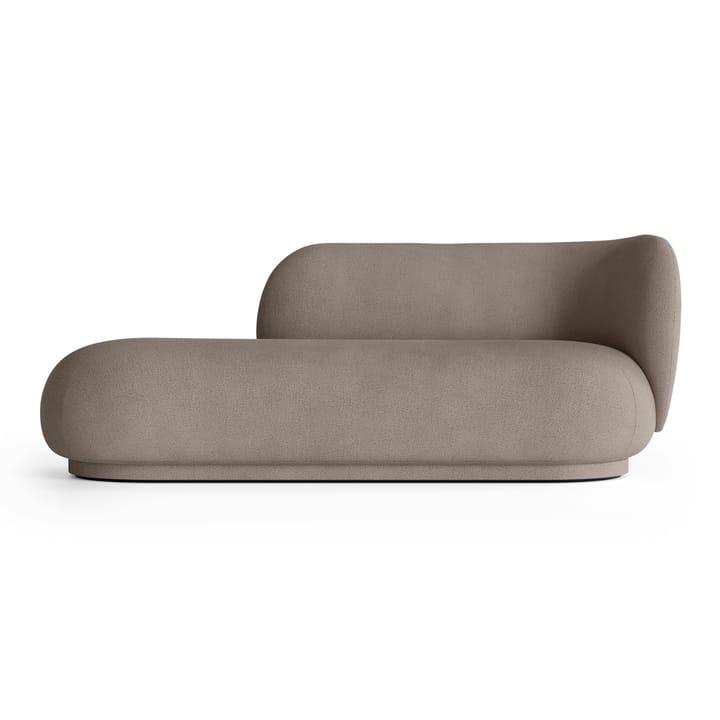 Rico divan left - Brushed warm grey - Ferm LIVING
