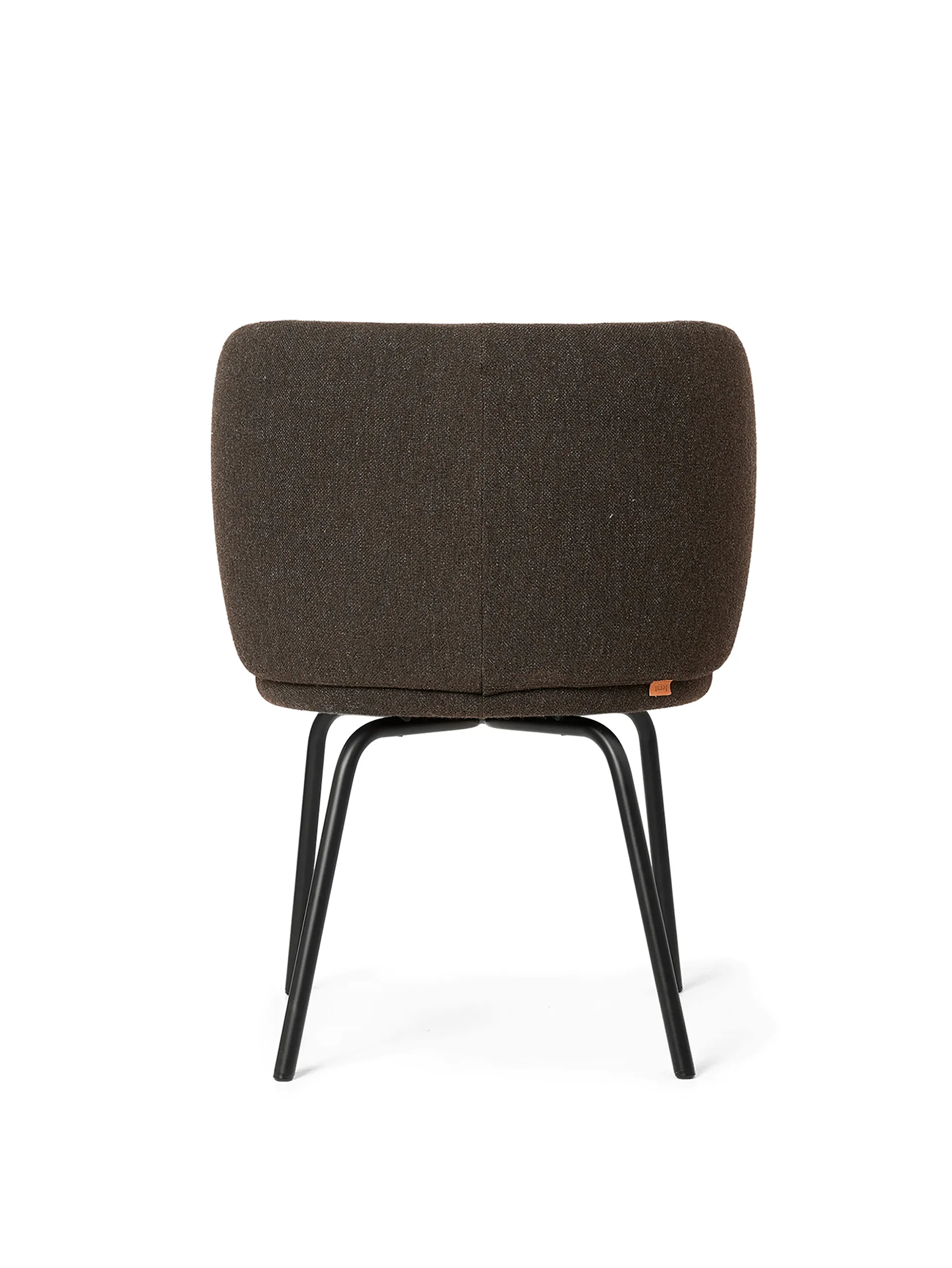 Rico hallingdal dining chair, Dark grey brown-black Ferm Living