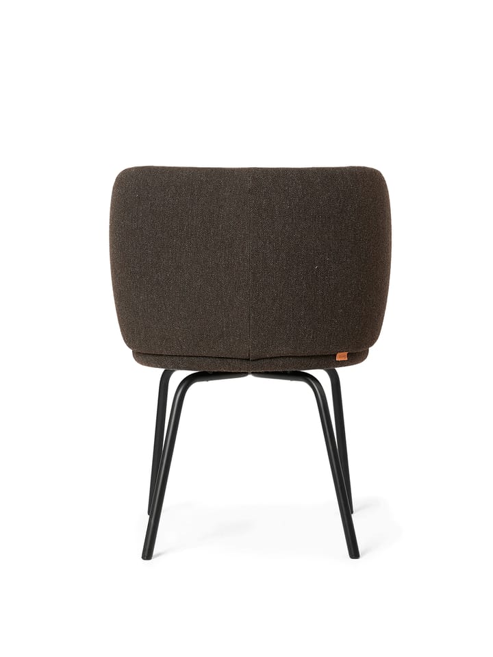 Rico hallingdal dining chair - Dark grey brown-black - ferm LIVING