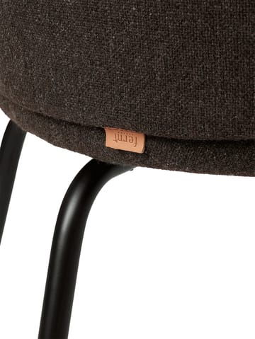 Rico hallingdal dining chair - Dark grey brown-black - ferm LIVING