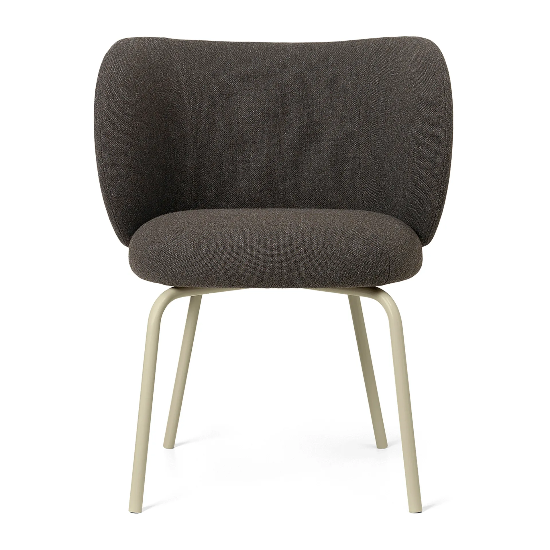 Rico hallingdal dining chair, Dark grey brown-cashmere Ferm Living