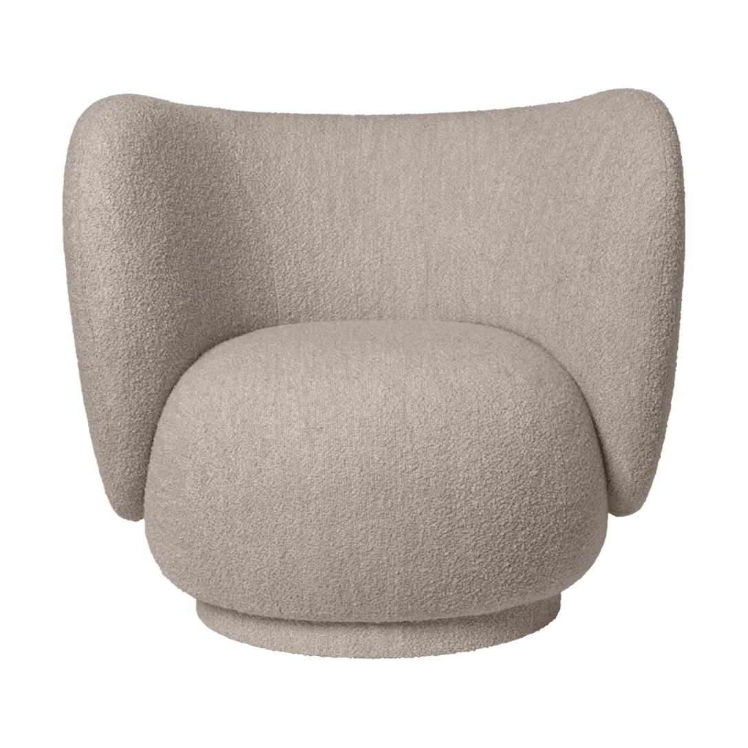 Rico kids lounge chair armchair, Natural Ferm Living