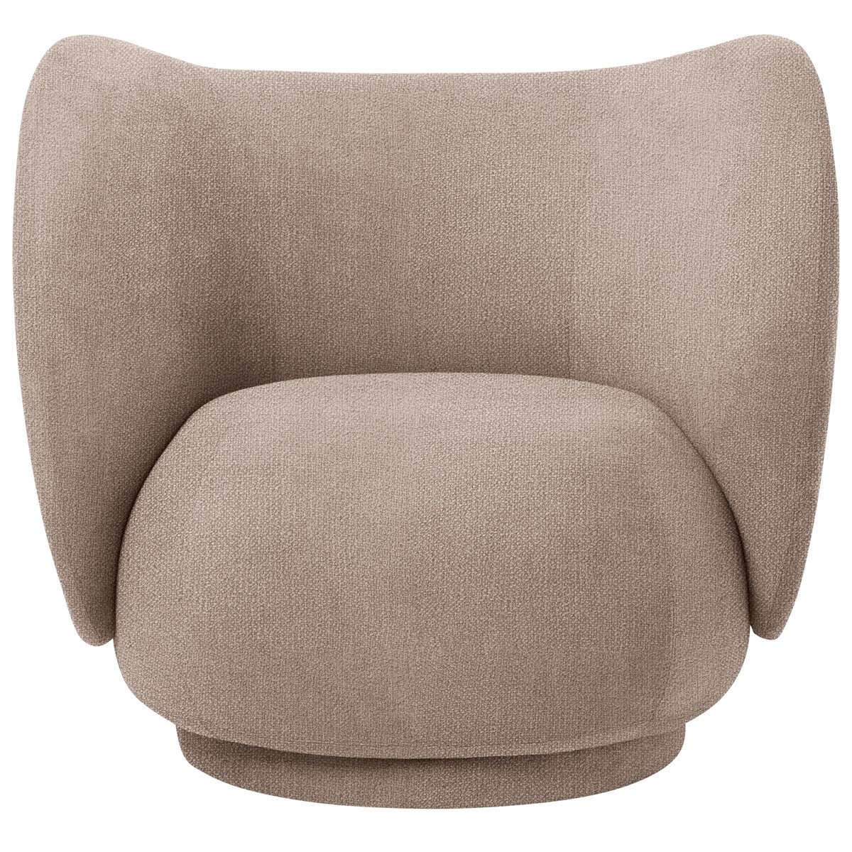 Ferm Living Rico lounge chair bouclé Sand | Scandinavian Design | Armchairs & footstools | Beige