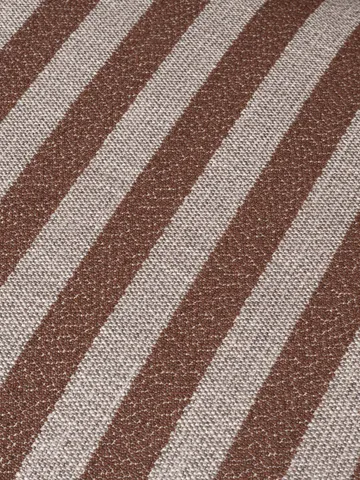 Rico lounge chair piccolo - Louisiana, Sand-chocolate - Ferm Living