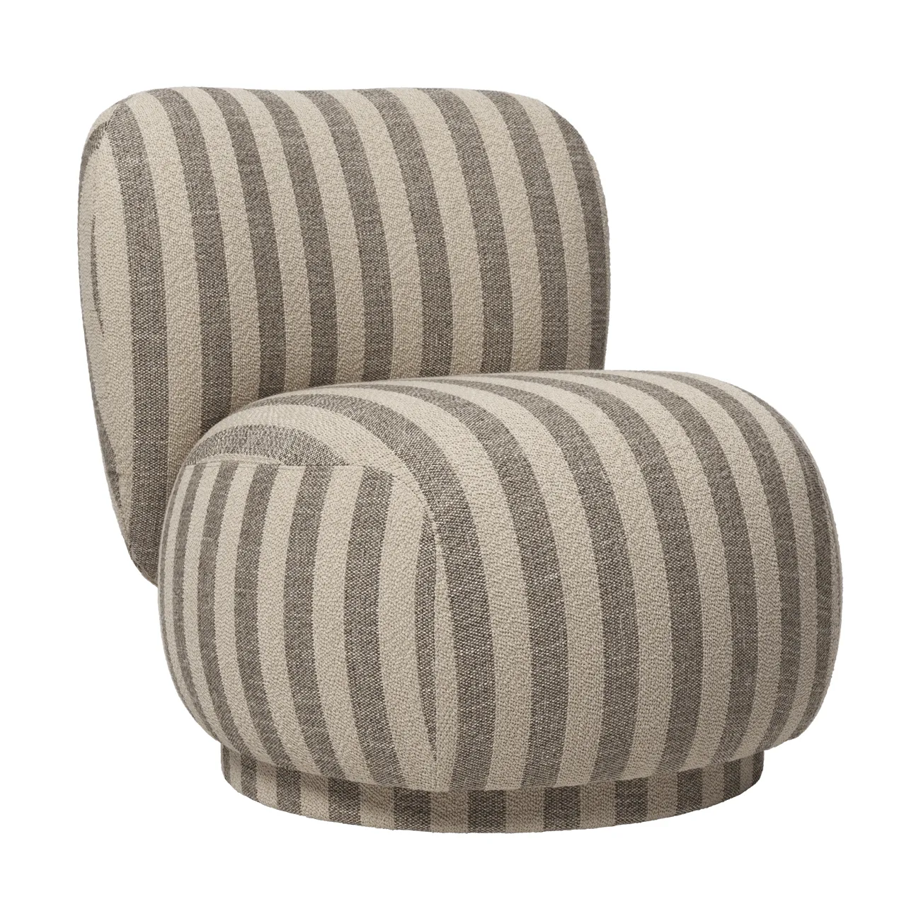 Rico lounge chair piccolo, Louisiana, Sand-off-white Ferm Living