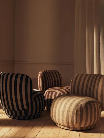 Rico lounge chair piccolo - Louisiana, Sand-off-white - Ferm Living