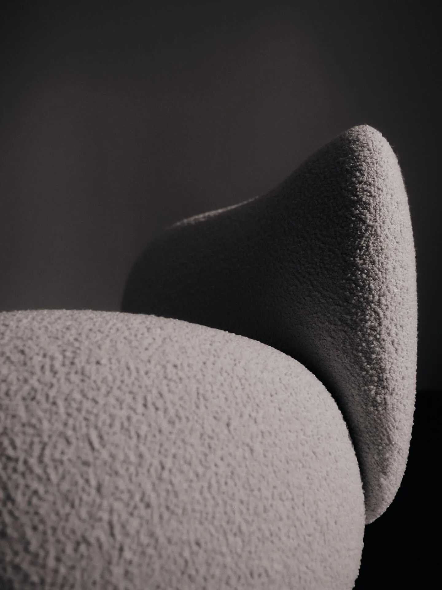 Rico lounge chair piccolo, Nordic Bouclé-Off-white Ferm Living