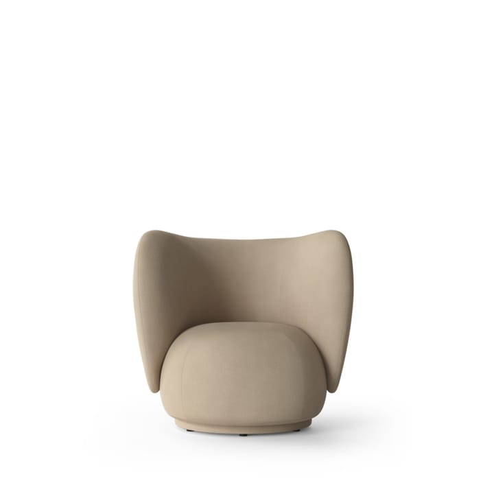 Rico lounge chair - Sand, brushed - Ferm LIVING