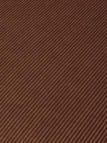 Rico lounge chair swivel - Devoré velvet-Rust - Ferm Living