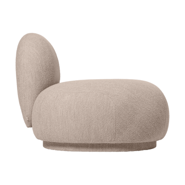 Rico open sofa module L - Soft bouclé-natural - Ferm Living