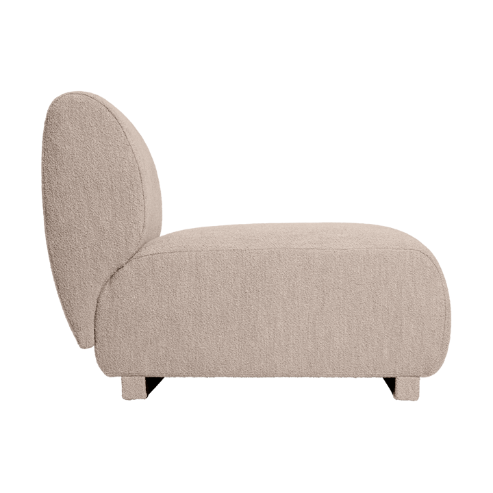 Rico open sofa module R, Soft bouclé-natural Ferm Living