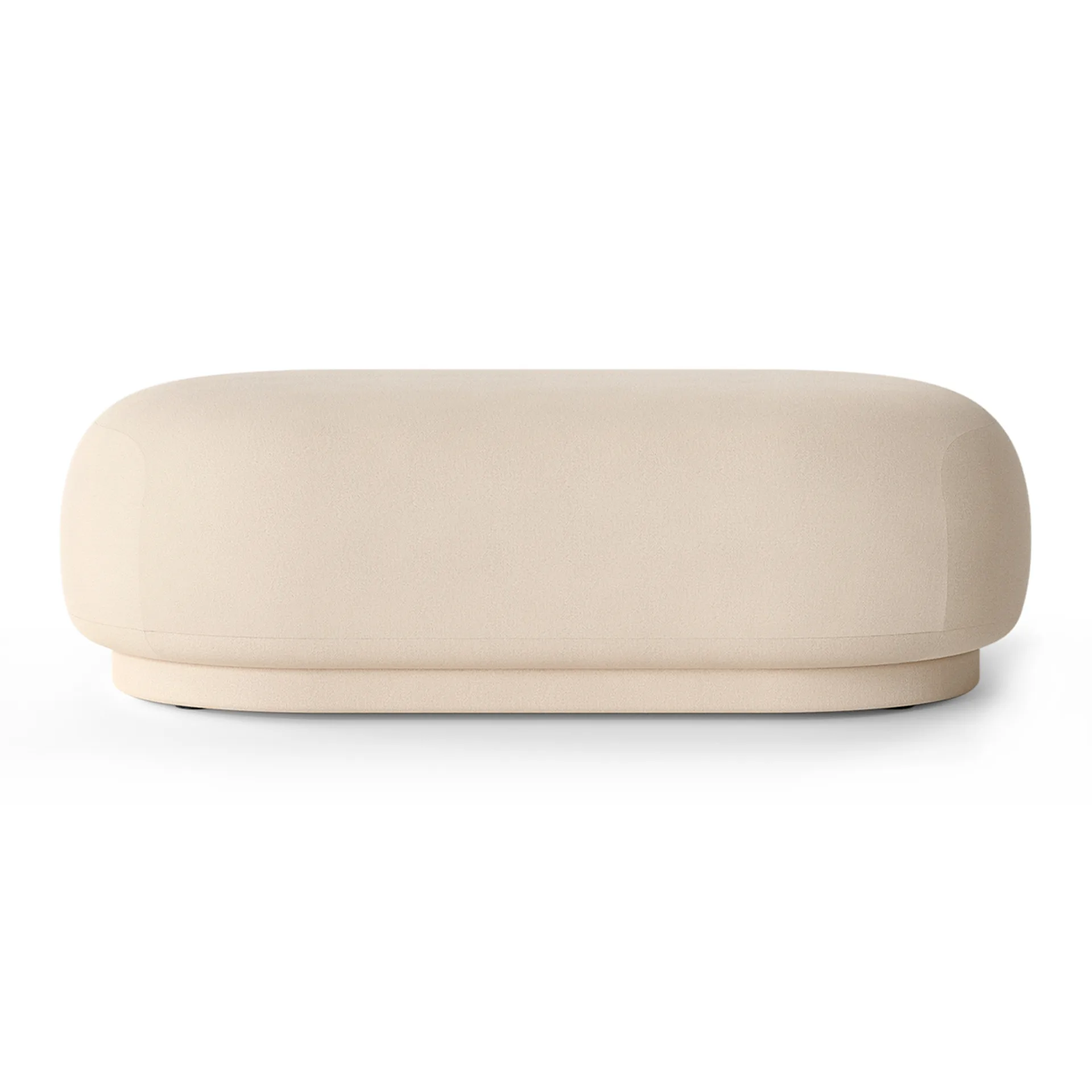 Rico ottoman, Brushed off white Ferm Living