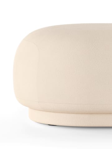 Rico ottoman - Brushed off white - ferm LIVING
