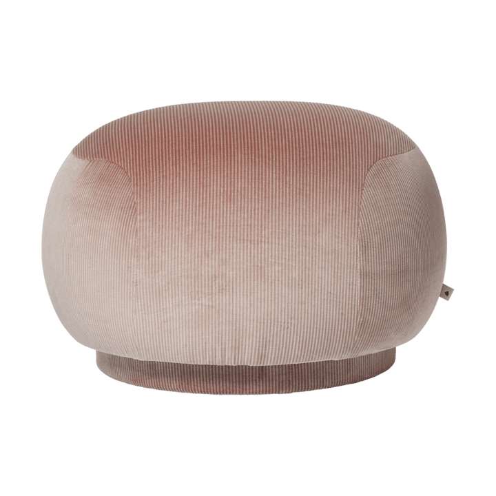 Rico pouf - Devoré Velvet-blush - Ferm Living
