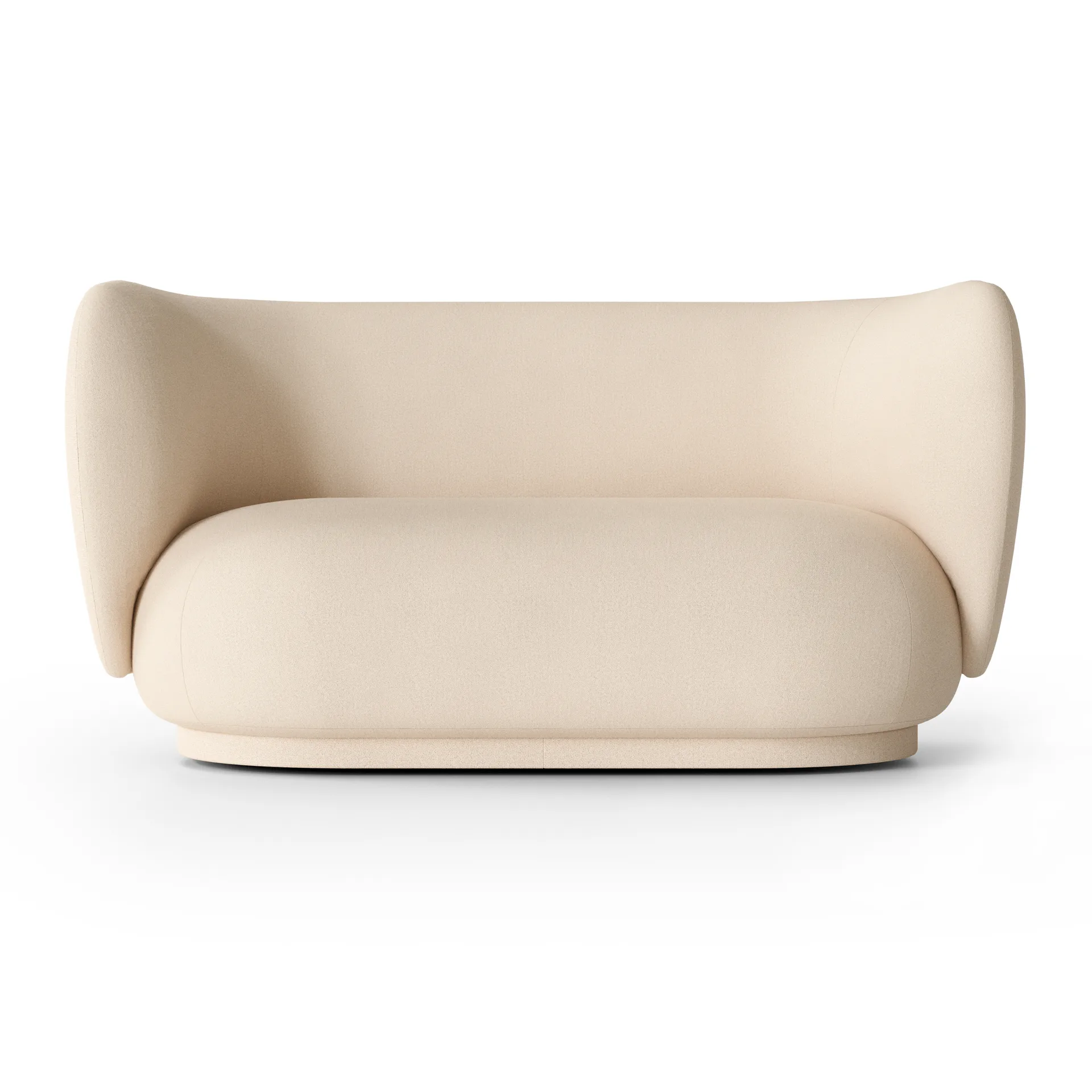 Rico sofa 2-seat, Brushed off white Ferm Living