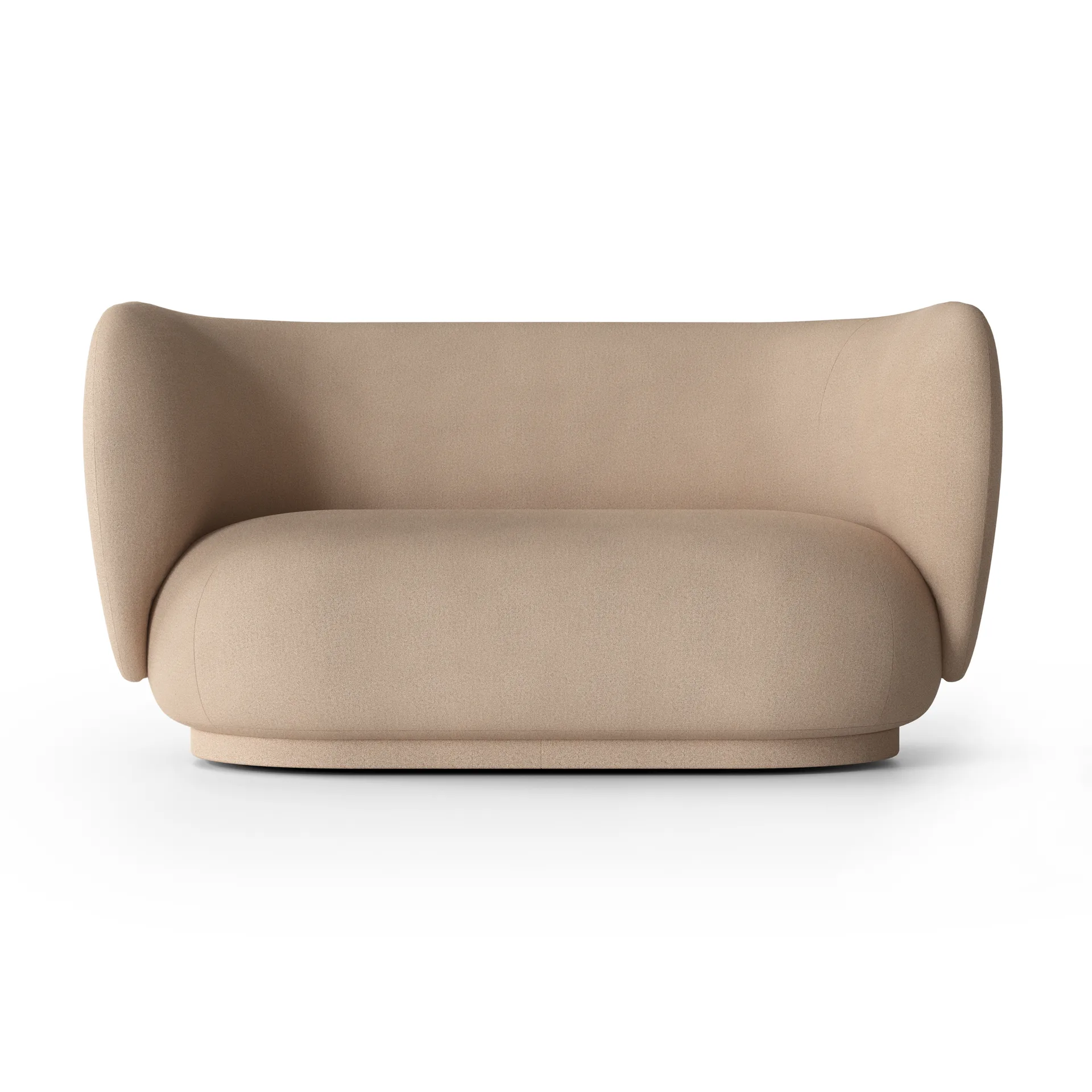 Rico sofa 2-seat, Brushed sand Ferm Living