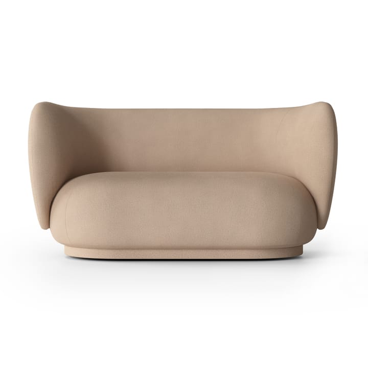 Rico sofa 2-seat - Brushed sand - Ferm LIVING