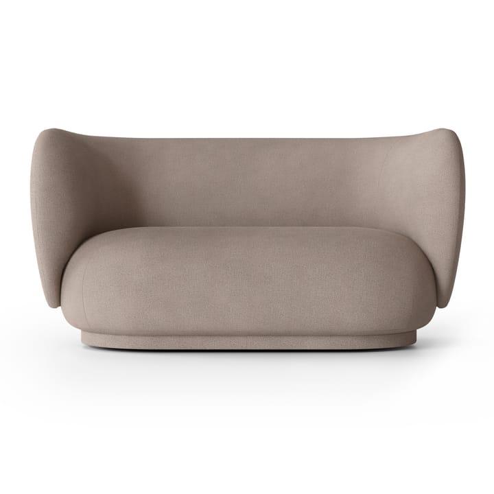 Rico sofa 2-seat - Brushed warm grey - Ferm LIVING
