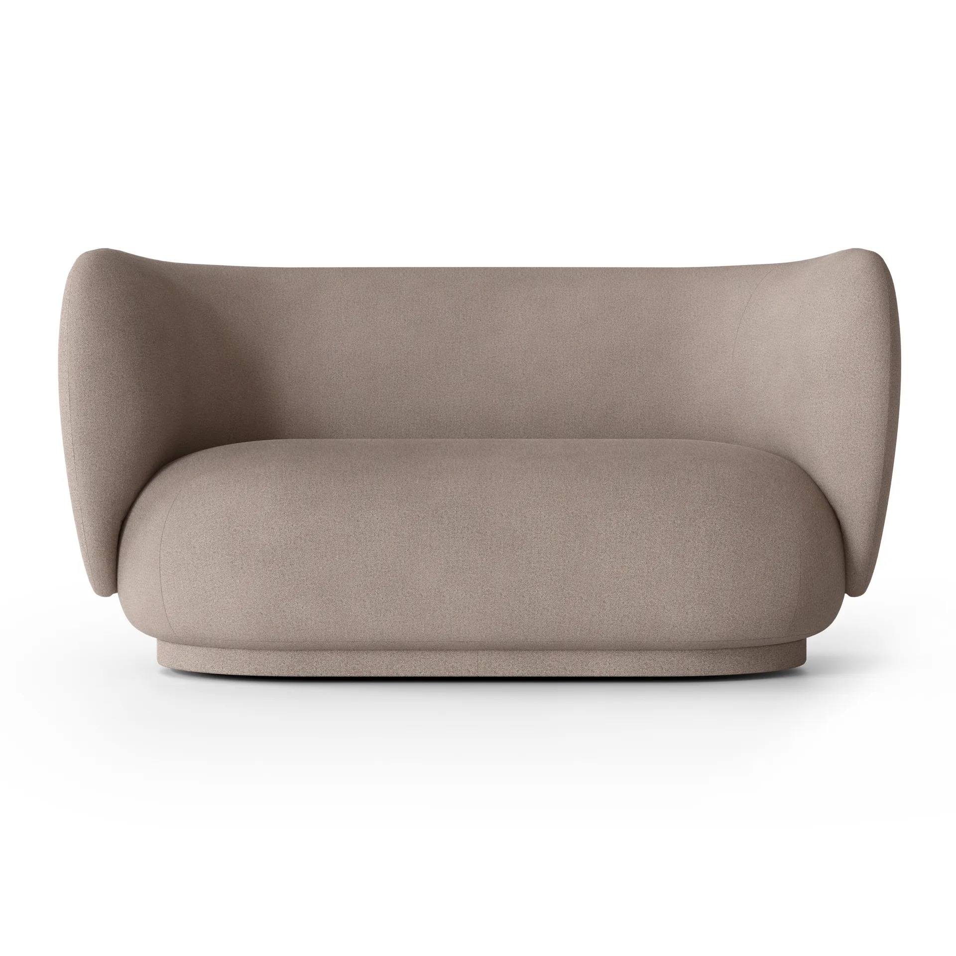 Rico sofa 2-seater, Brushed warm grey Ferm Living