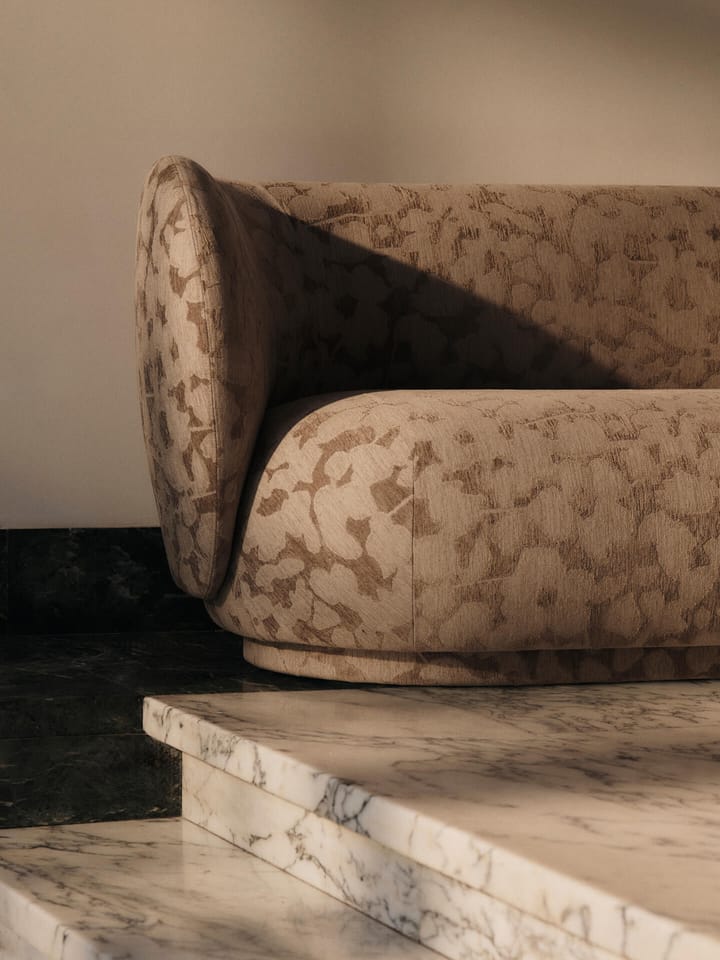Rico sofa 2-seater, Taupe Ferm Living